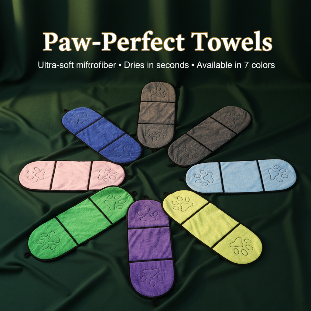Paw-Perfect Towels - PetNova